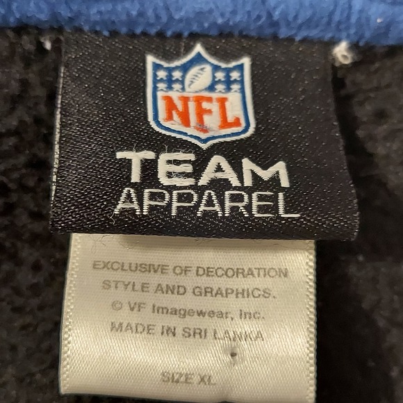 New York Giants Coat Mens XL NFL Full Zipper Long Sleeve - Picture 6 of 7